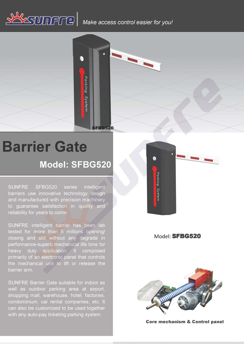 SFBG520 Barrier Gate