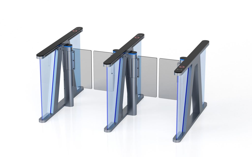 speedstile swing barrier, swing gate barrier, servo speedstile swing barrier