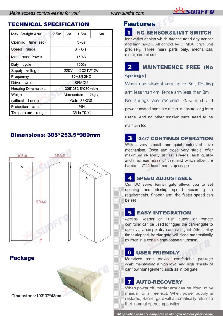 barrier gate boom gate boom barrier parking gate price china supplier facotry price